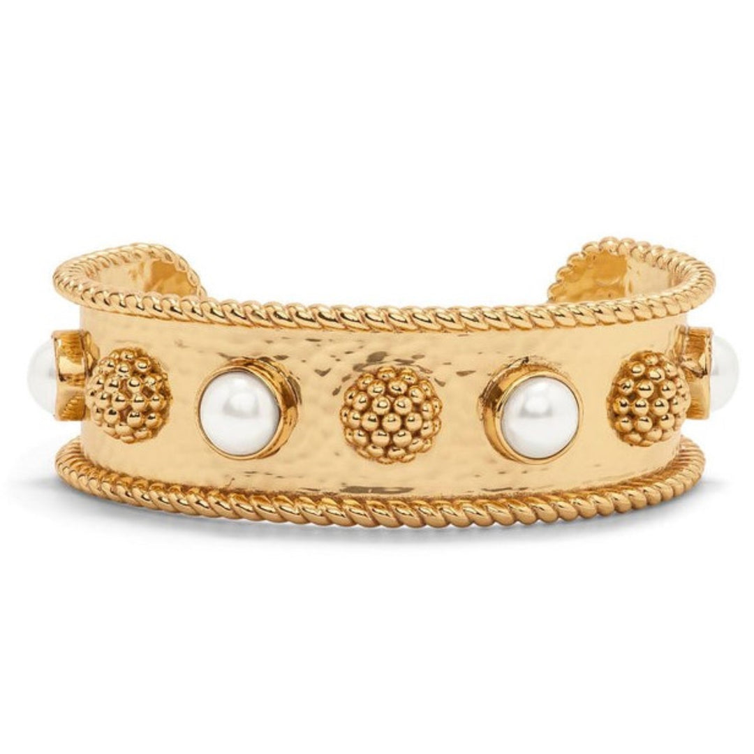 Berry Gem Cuff With Pearls