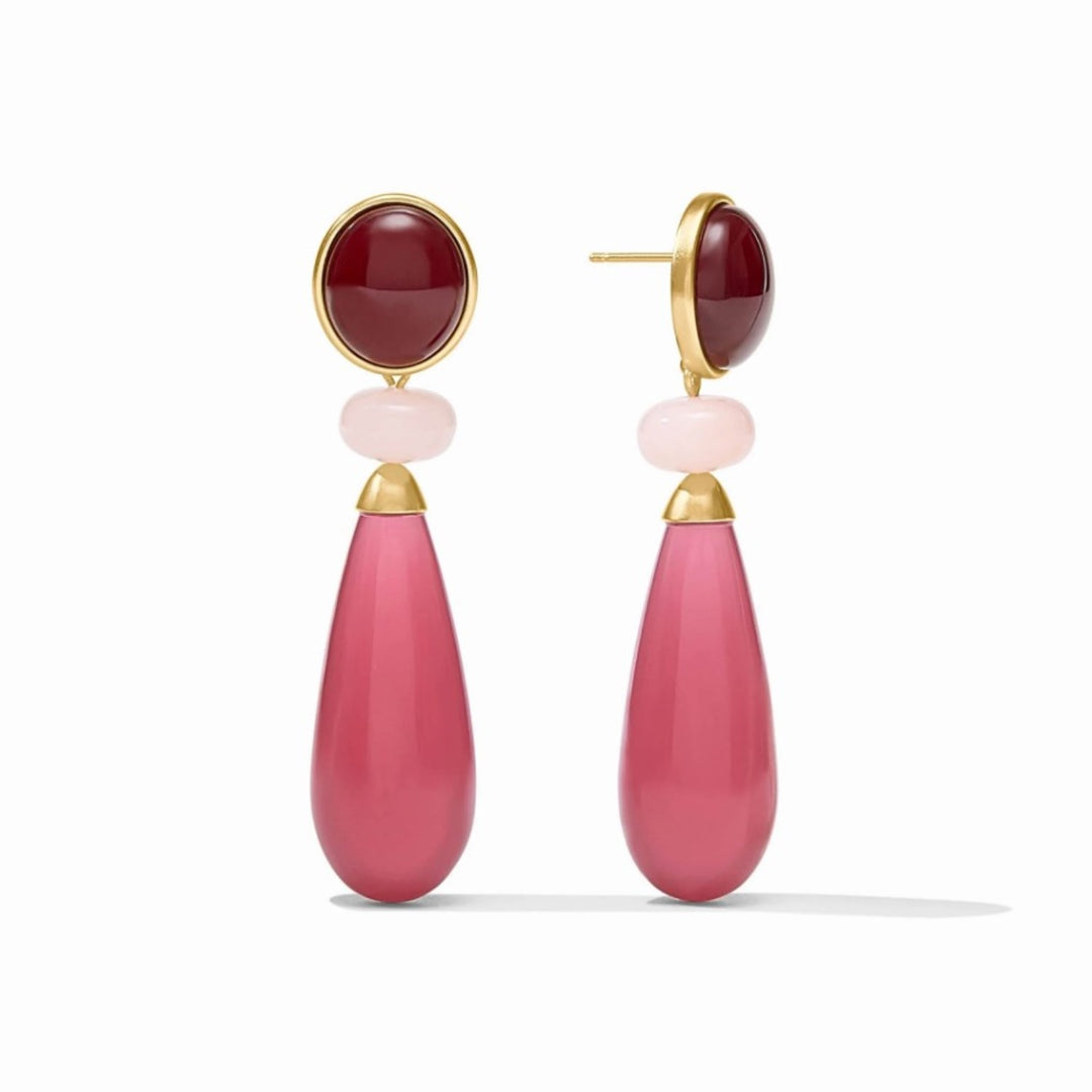 Watermelon Amalfi Statement Earrings