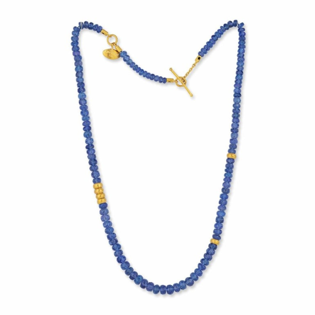 "Sarah" Necklace with Tanzanite