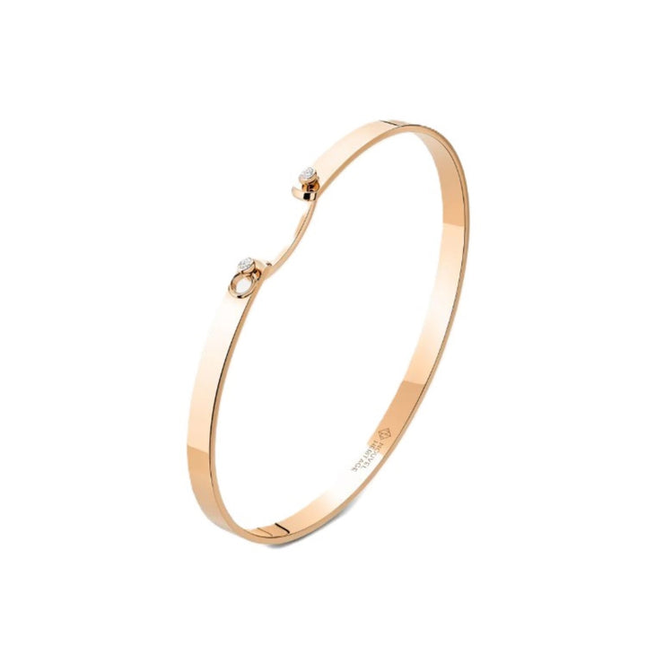 Rose Gold Monday Morning Mood 4mm Bangle