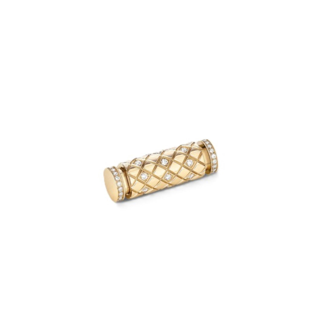 Semi-Paved Diamond Latch Pendant