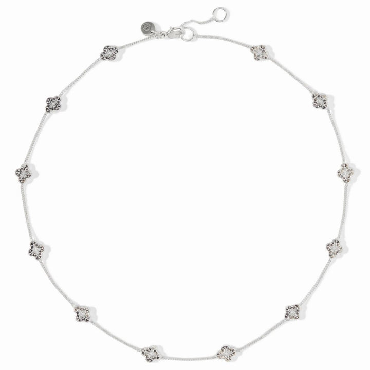 Florentine Demi Delicate Station Necklace