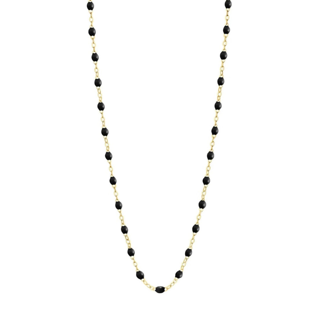 Classic Gigi Black Necklace - 16.5"