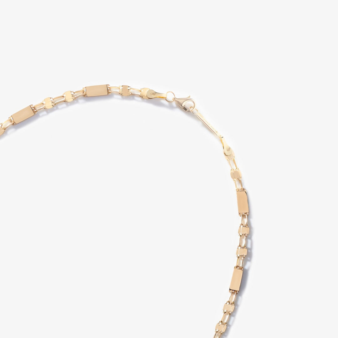 14K Yellow Gold St. Bart's Segment Necklace