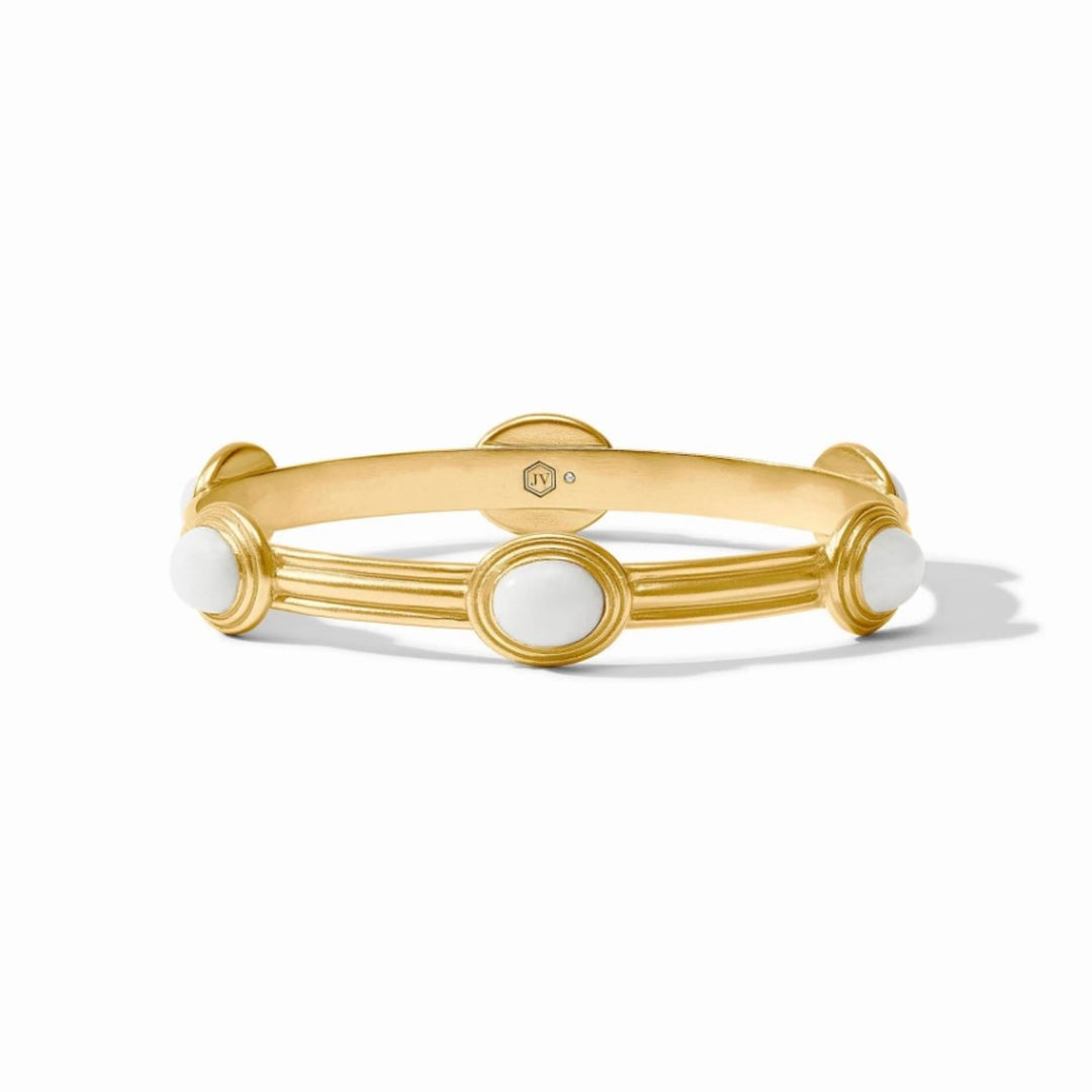 White Jade Portofino Stone Bangle