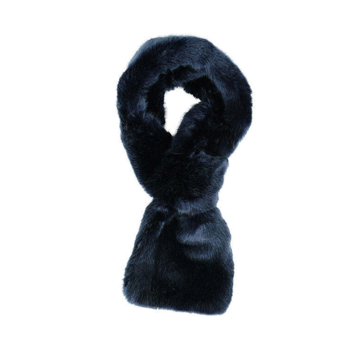 Blue Mink Faux Fur Loop Scarf | Cathy Eastham Fine Jewelry