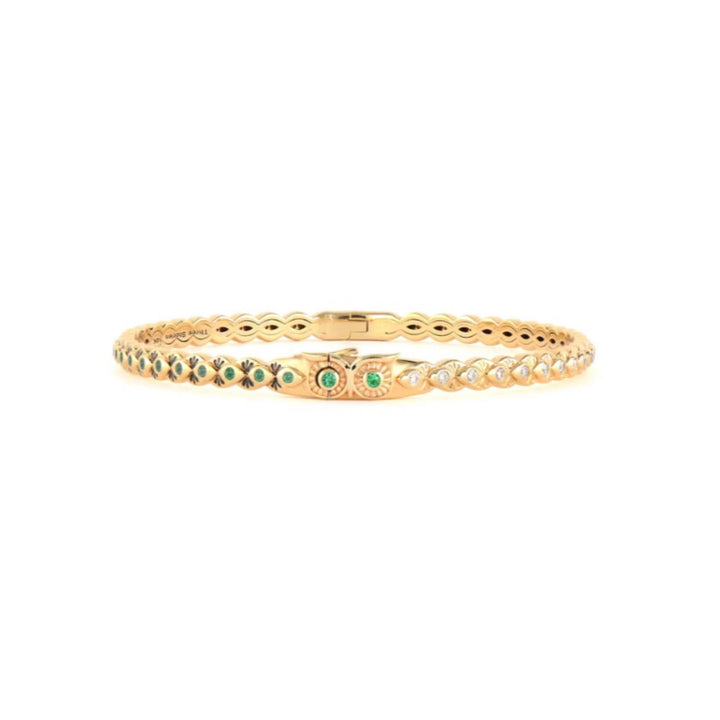 Owl Eyes Bangle - 6.5"