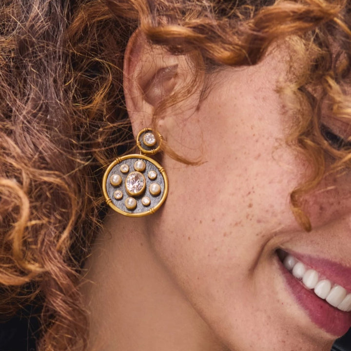 CZ Tribeca Statement Earring