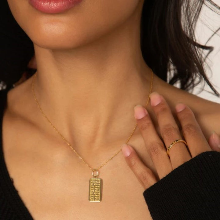 "Dorothy" 18K Gold Medallion