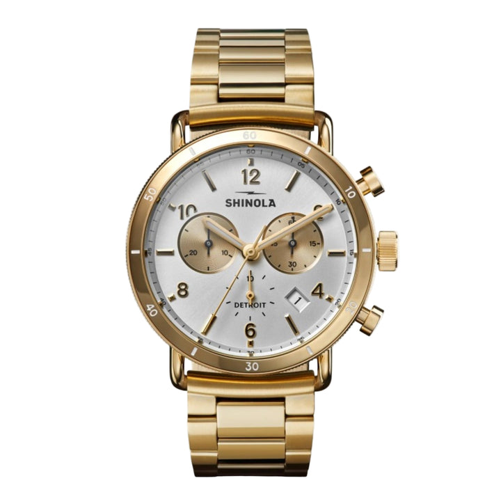 Gold Canfield Sport Chronograph Watch 40mm