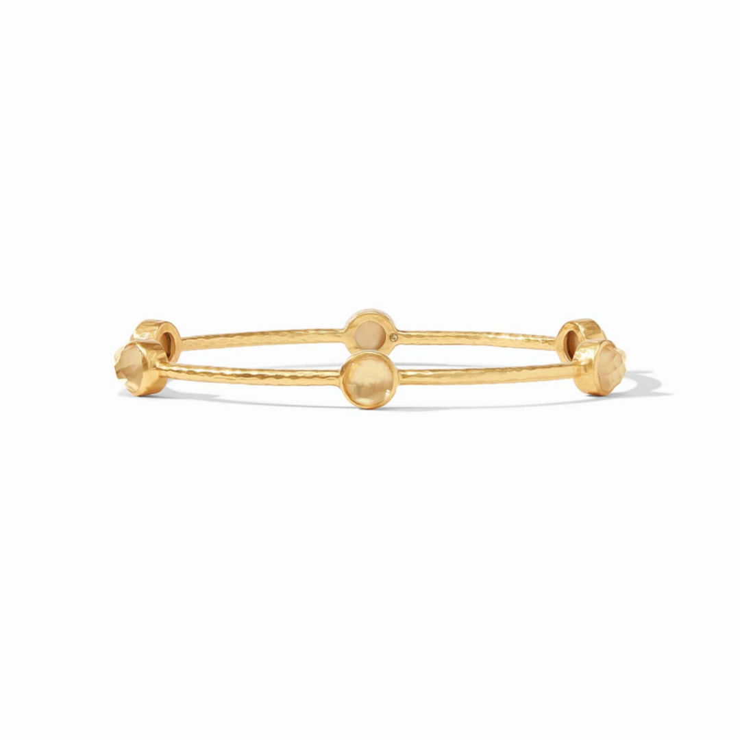Milano Luxe Bangle In Iridescent Champagne