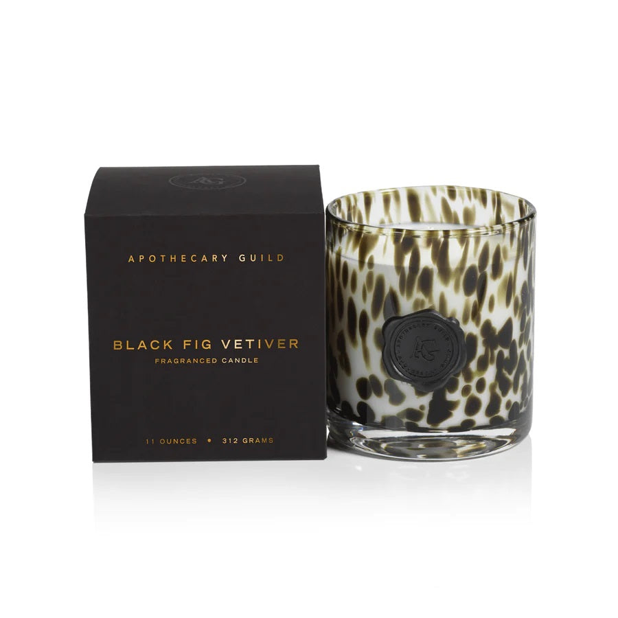 Zodax Apothecary Guild Candle - Black Fig Vetiver Scent