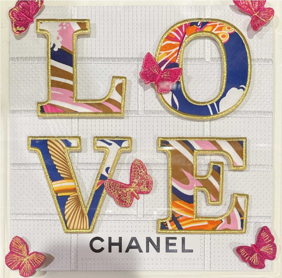 Chanel Custom Love Butterflies