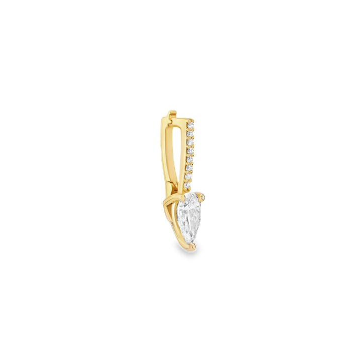 Pear Diamond Removable Pendant