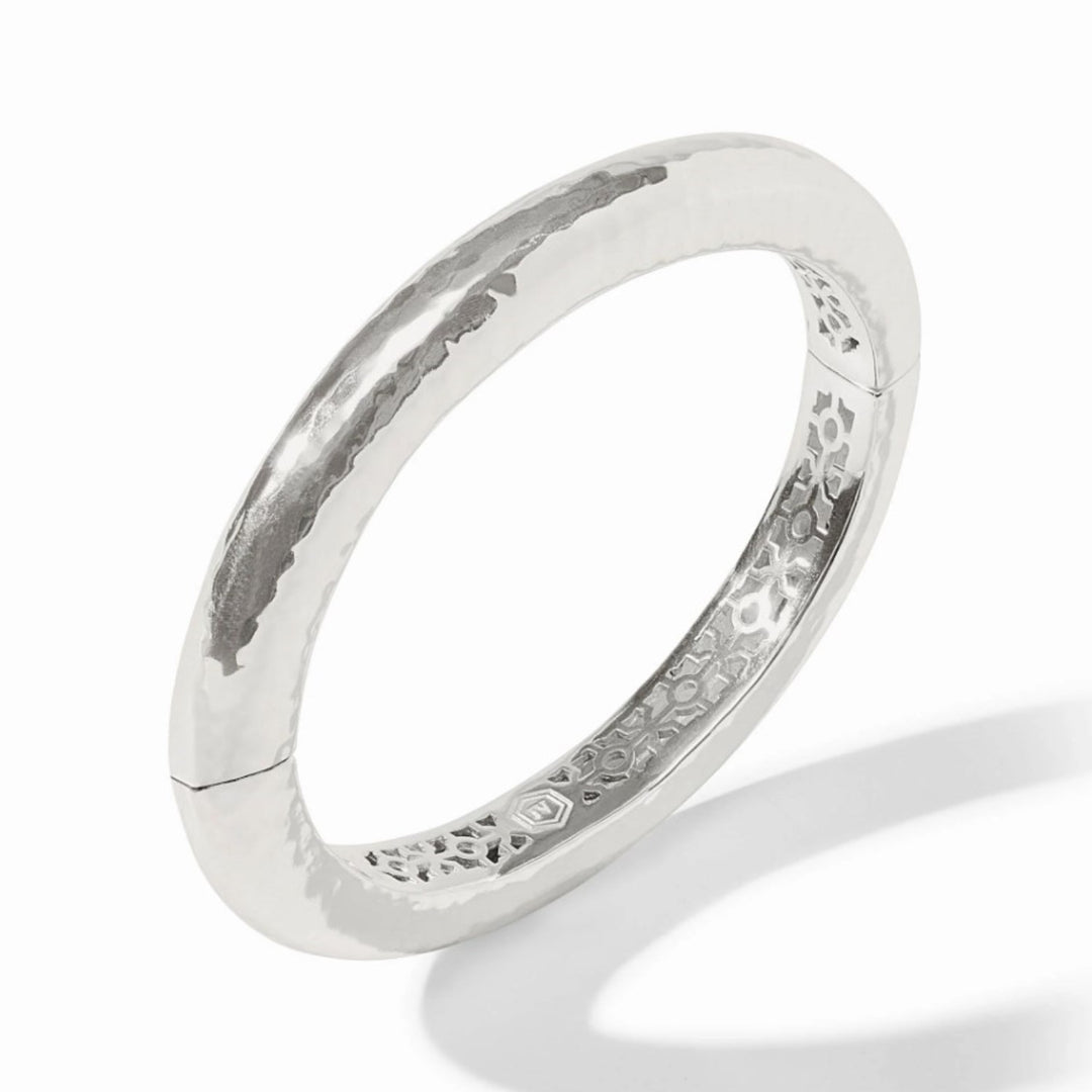 Silver Catalina Hinge Bangle