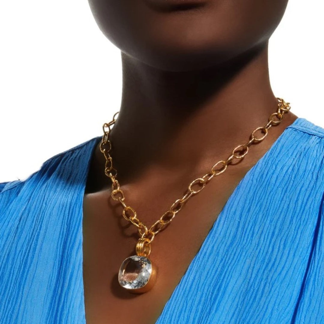 Natural Faceted Clear Quartz Maxi Enhancer