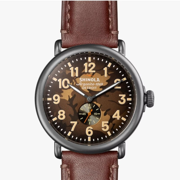 47mm Runwell in Brown Oak Camo