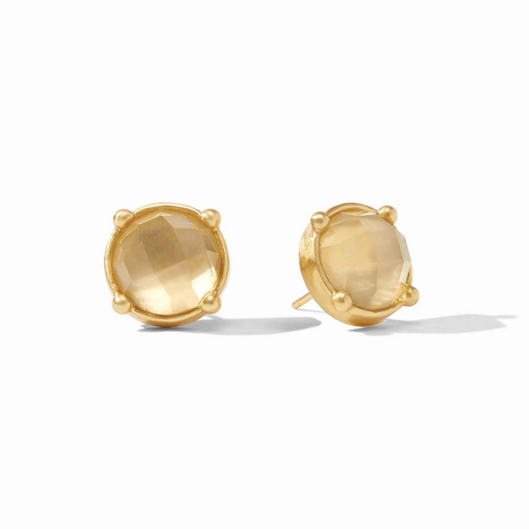 Honey Stud In Iridescent Champagne