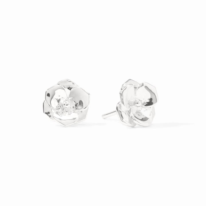 Silver Bloom Studs