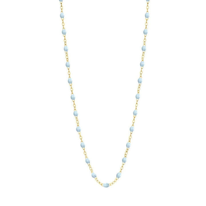 Classic Gigi Baby Blue Necklace - 19.7"