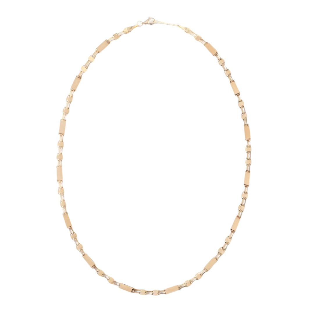 14K Yellow Gold St. Bart's Segment Necklace