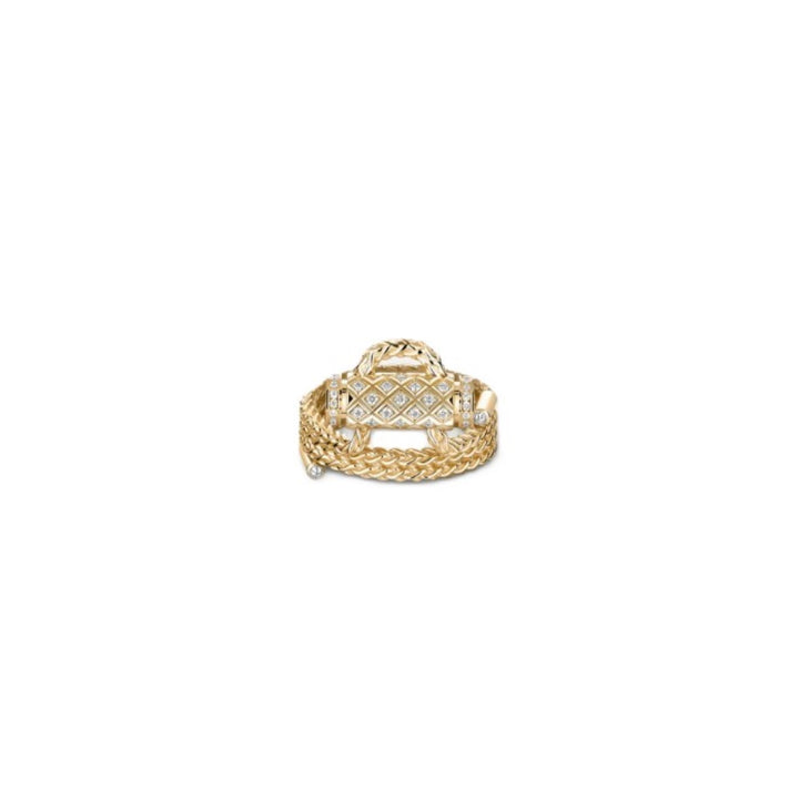 Paved Latch Ring - Size 7.5