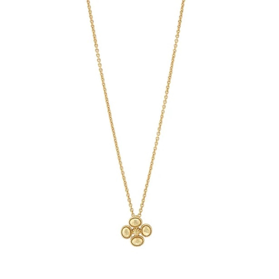 Berry Clover Station Necklace - 16"