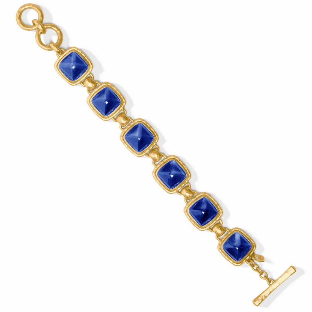 Sahara Stone Bracelet In Iridescent Sapphire Blue - 7.5"