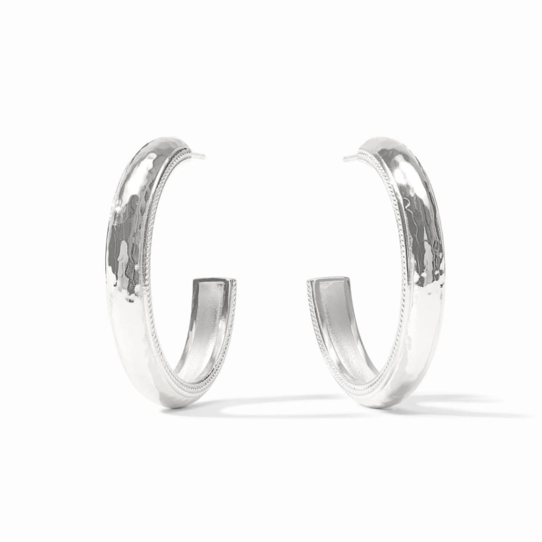 Silver Cannes Hoop - Large