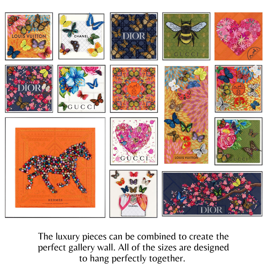 Chanel Pom Pom Trot 26"x26"