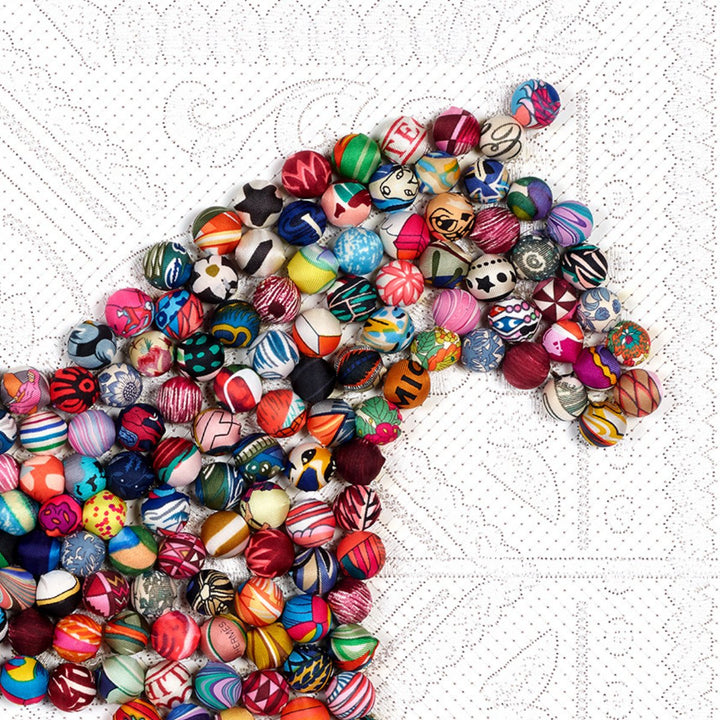 Chanel Pom Pom Trot 26"x26"