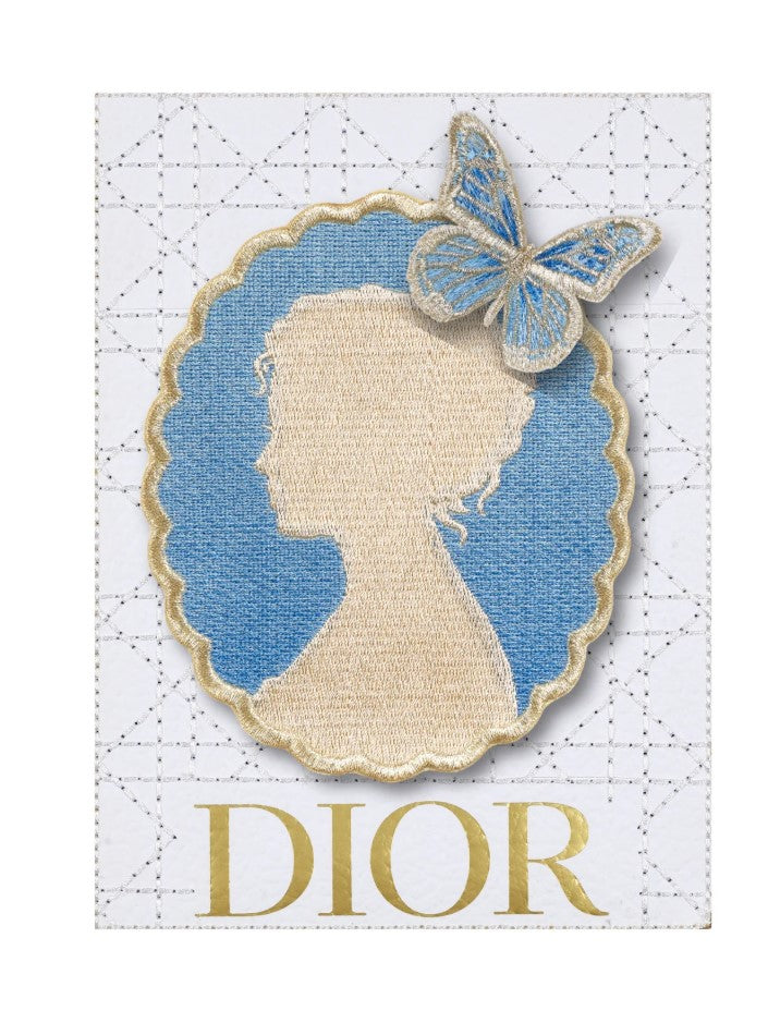 Reverie Cameo Blue Dior - 6"x8"