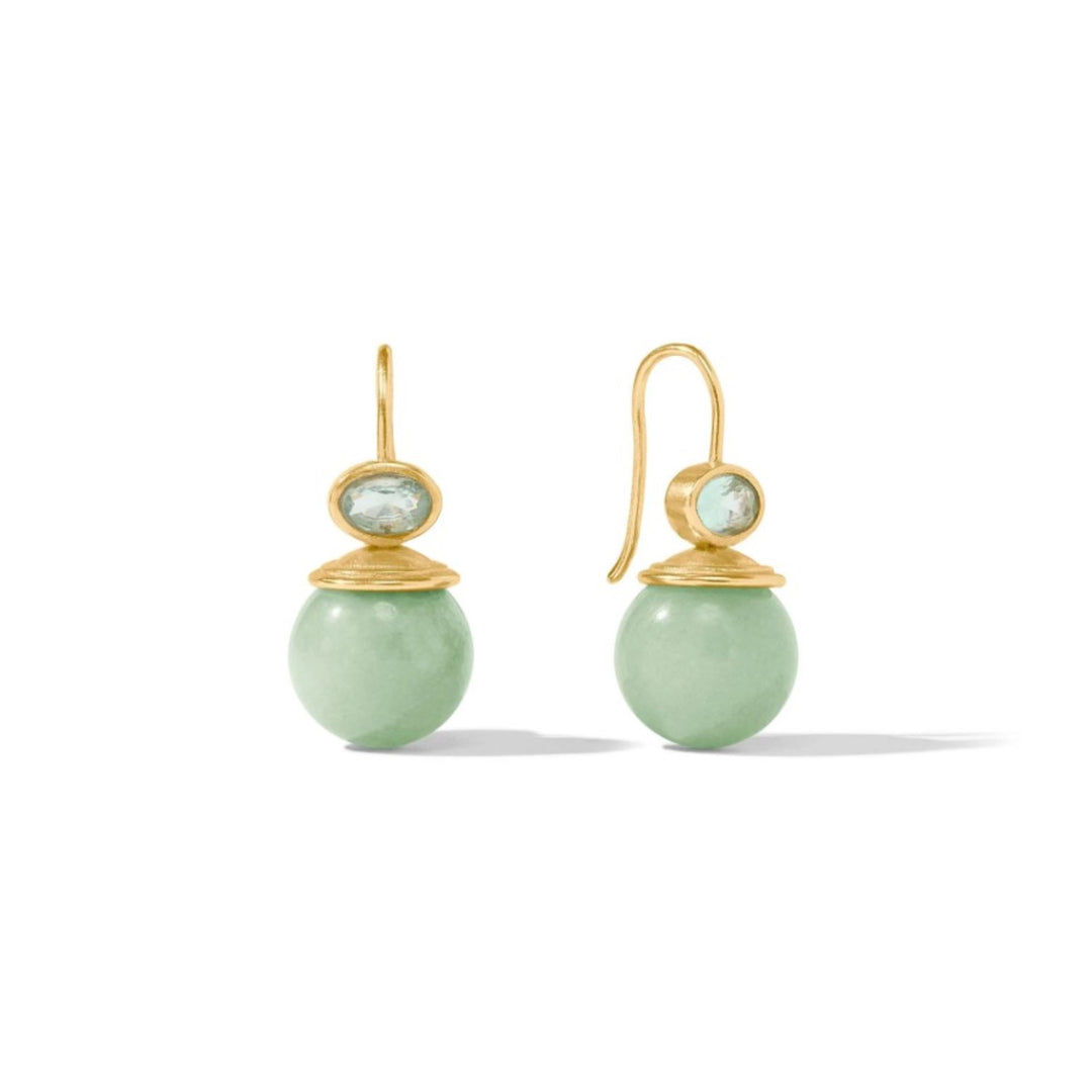 Aqua Jade Portofino Demi Earrings