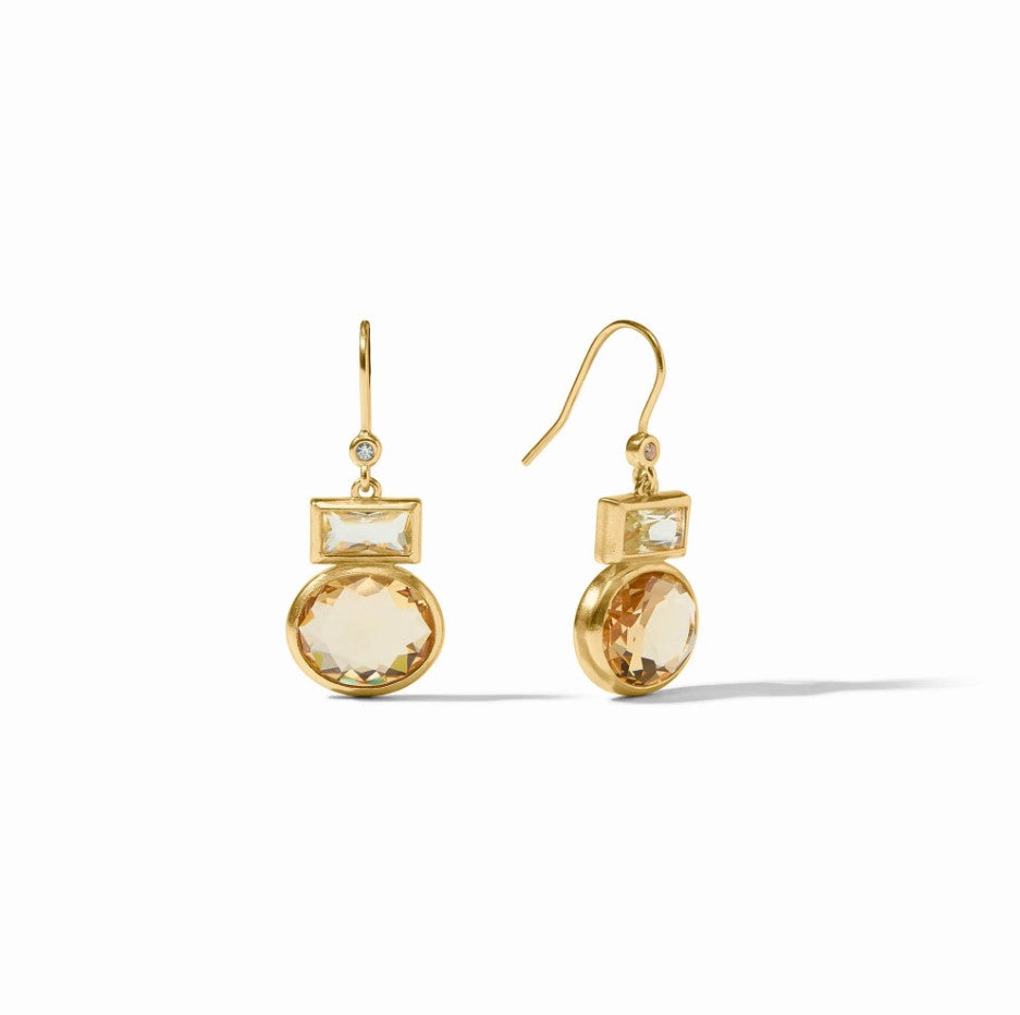 Multi Stone Jolie Midi Earrings