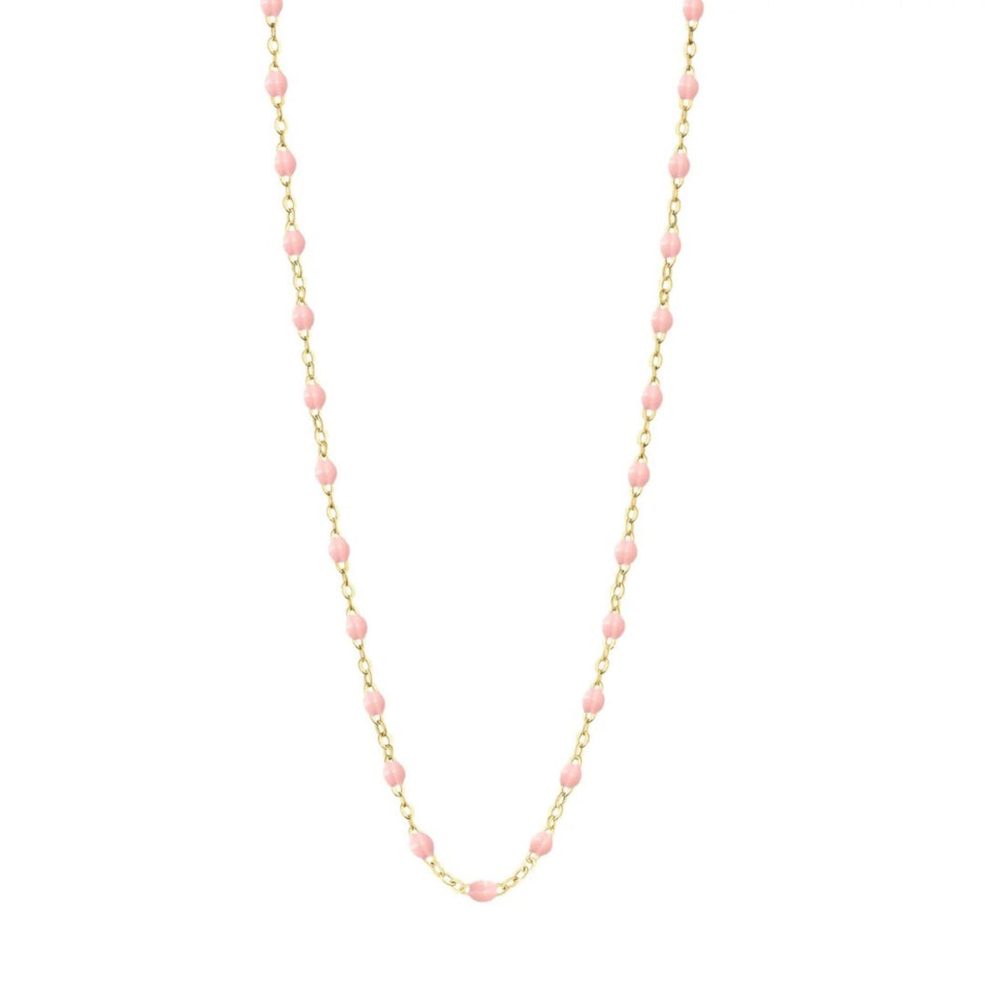 Classic Gigi Baby Pink Necklace - 17.7"