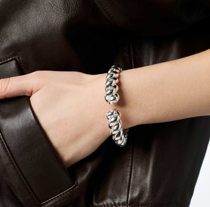 Silver Ravello Cuff