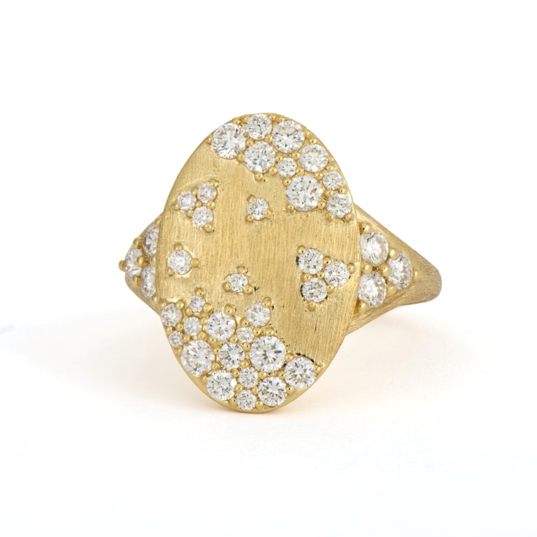 18K Gold Provence Confetti Diamond Ring