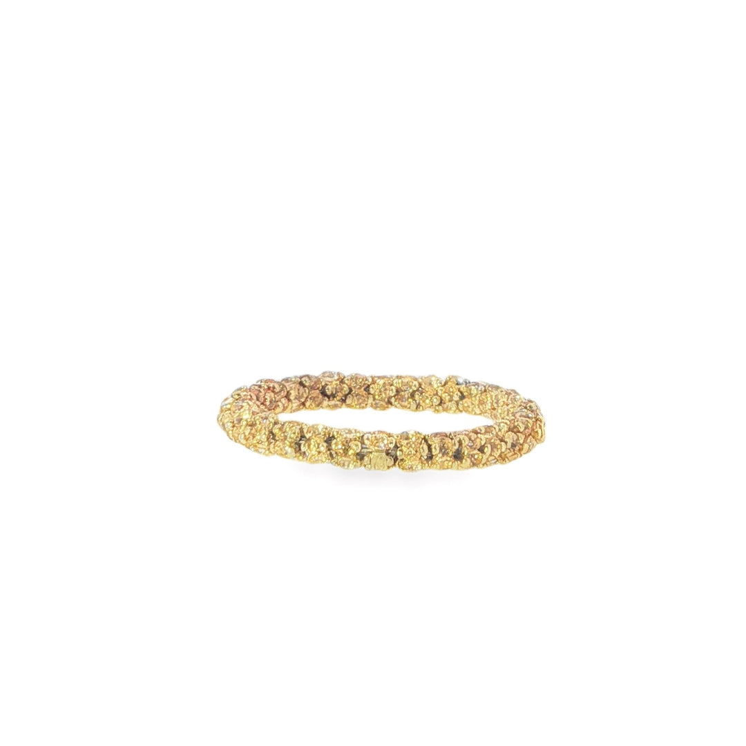 18K Rose Gold Gioconda Ring With Yellow Topaz