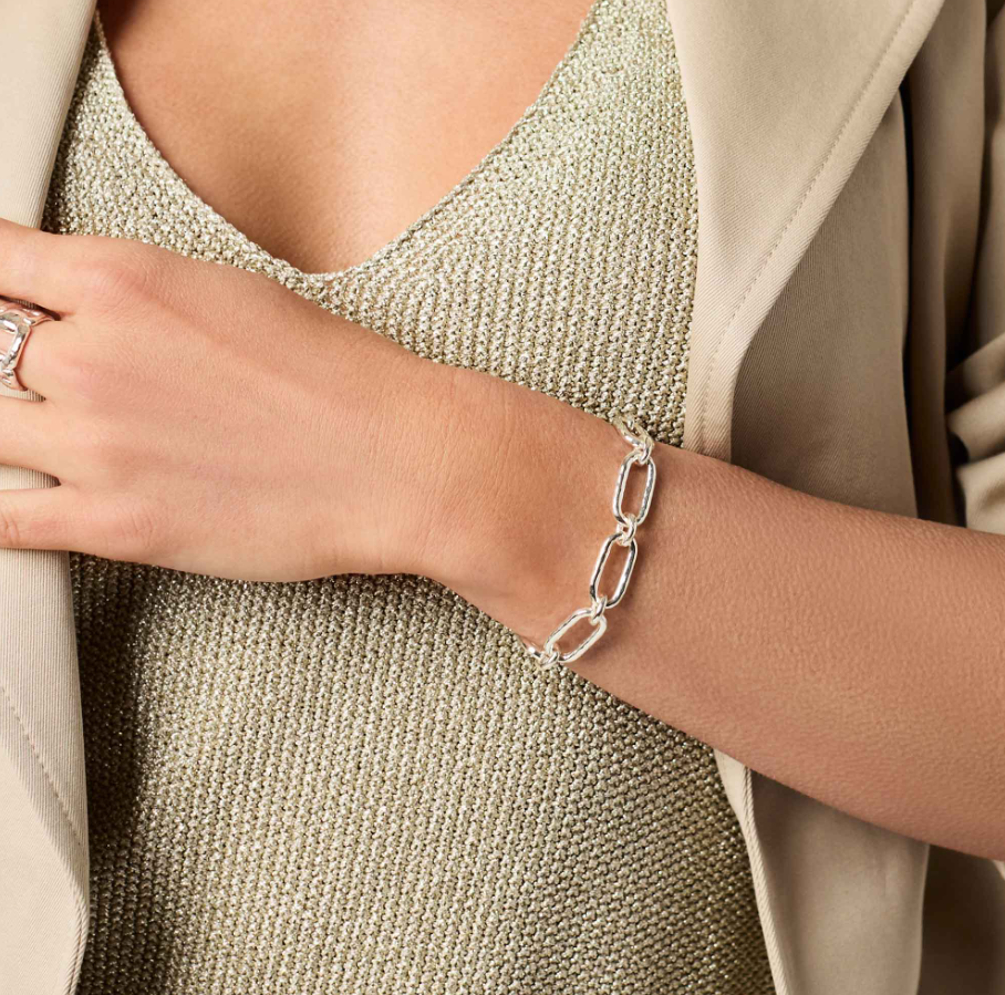 Silver Sahara Demi Link Bracelet - 7-7.5"