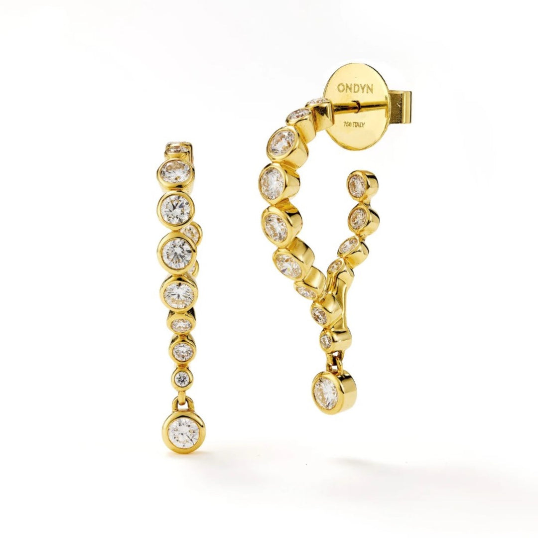 Isola Single Drop Point Earrings