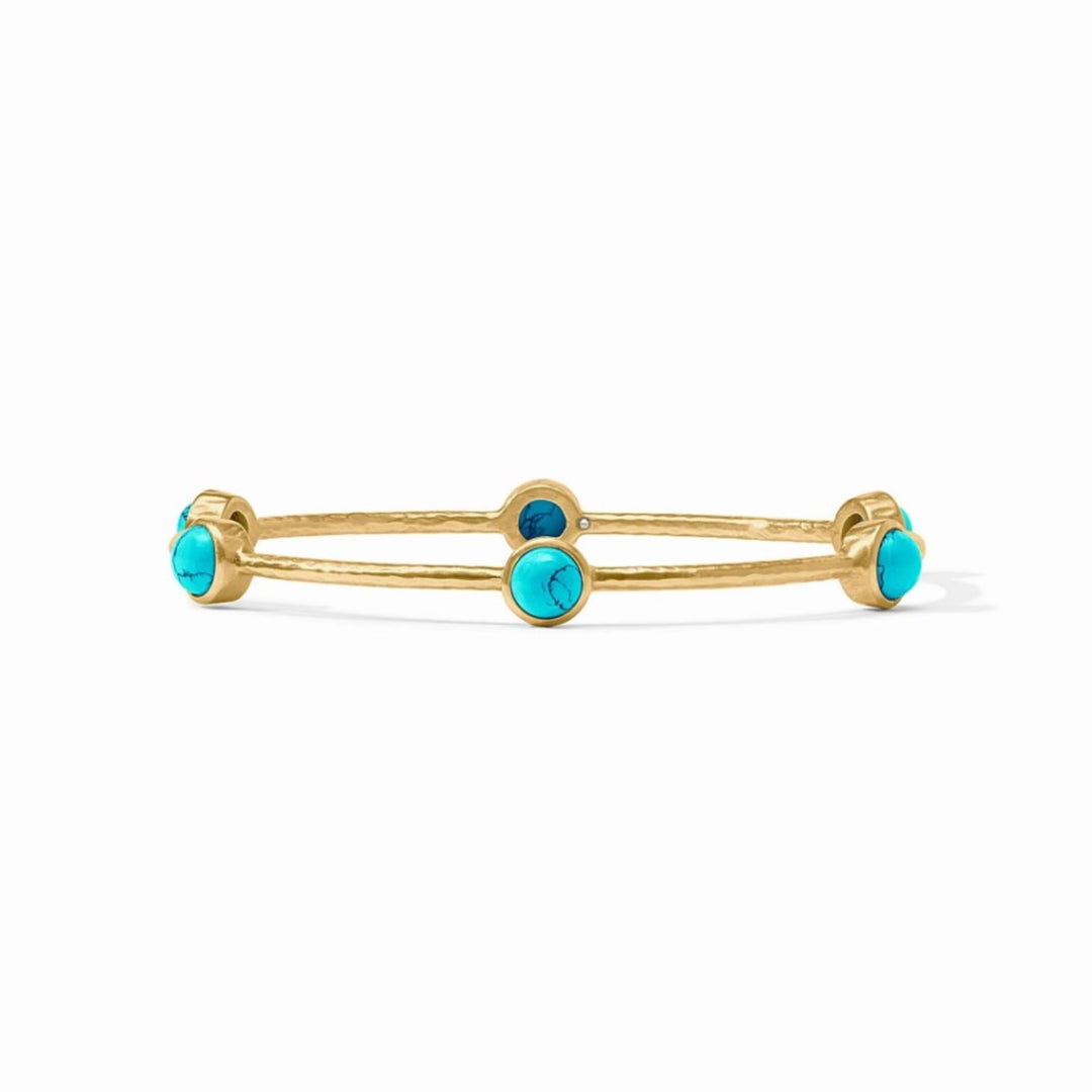 Milano Luxe Bangle In Turquoise