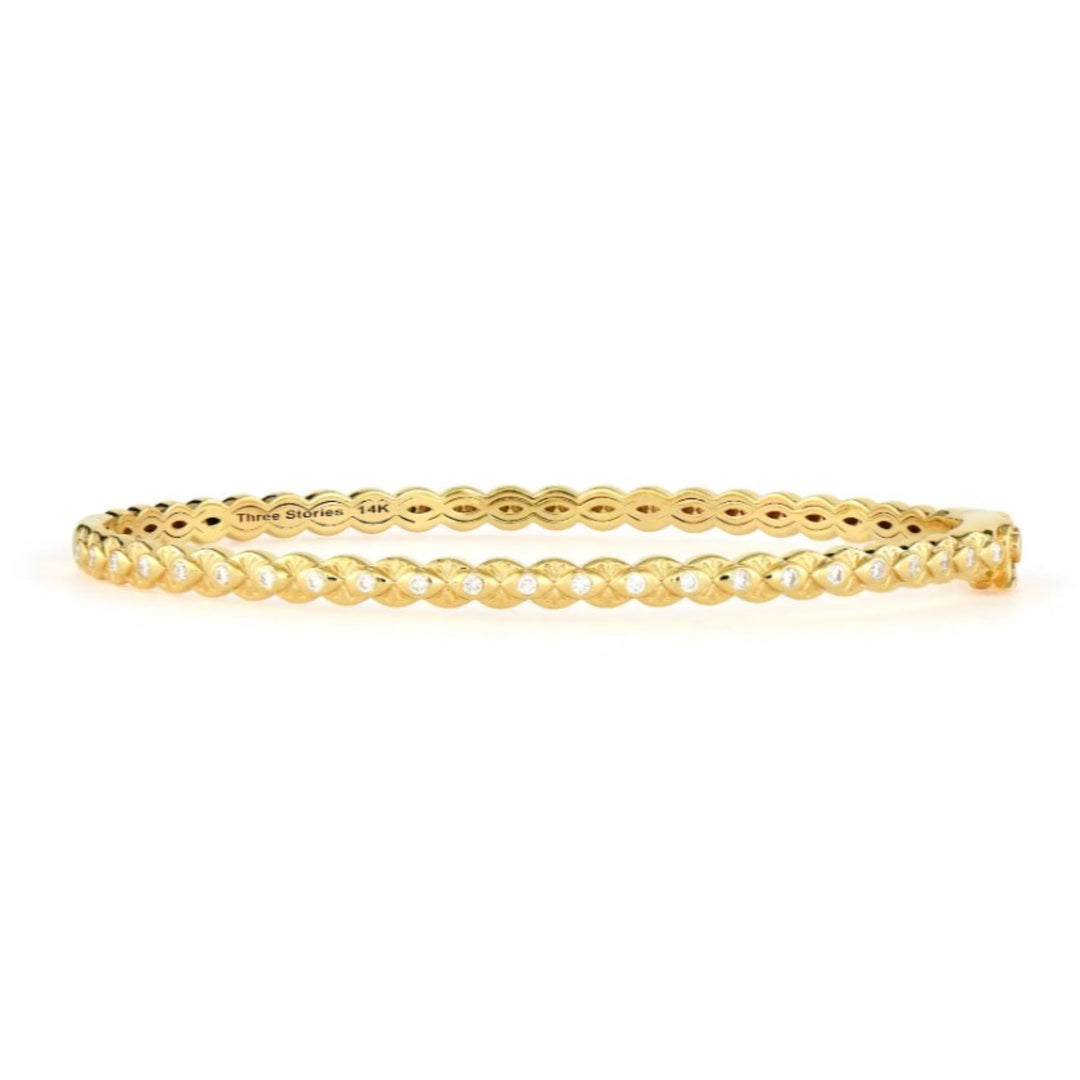 Owl Eyes Bangle - 6.5"