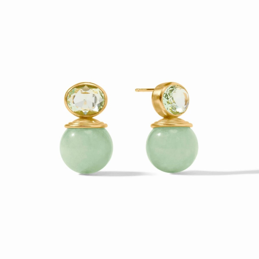 Aqua Jade Portofino Earrings