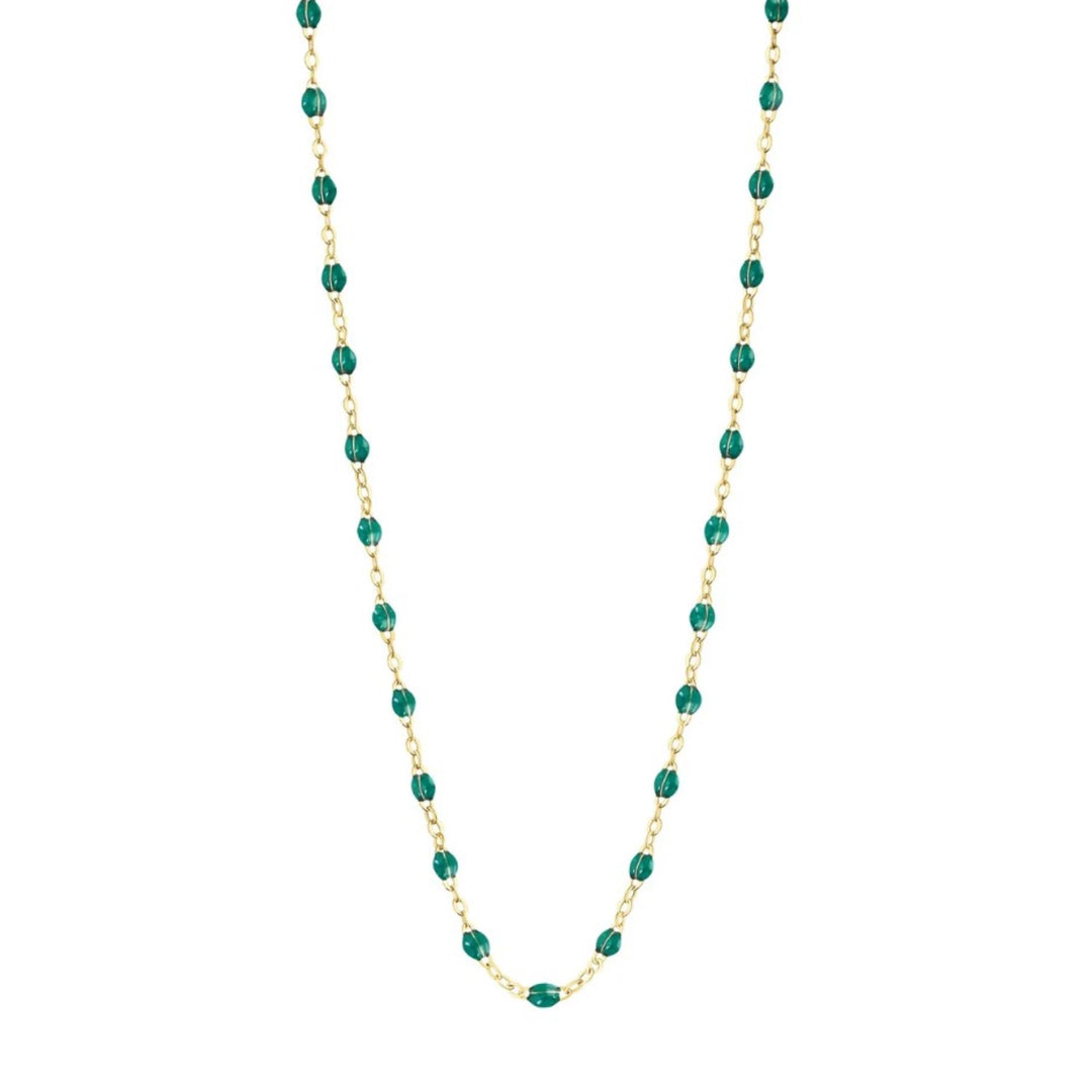 Classic Gigi Emerald Necklace - 16.5"