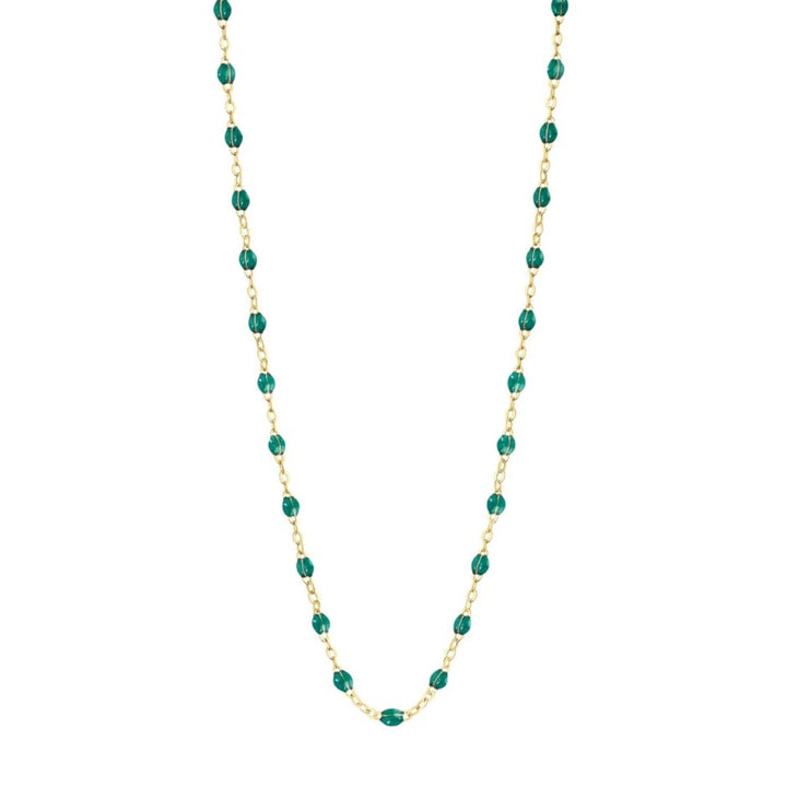 Classic Gigi Emerald Necklace - 16.5"