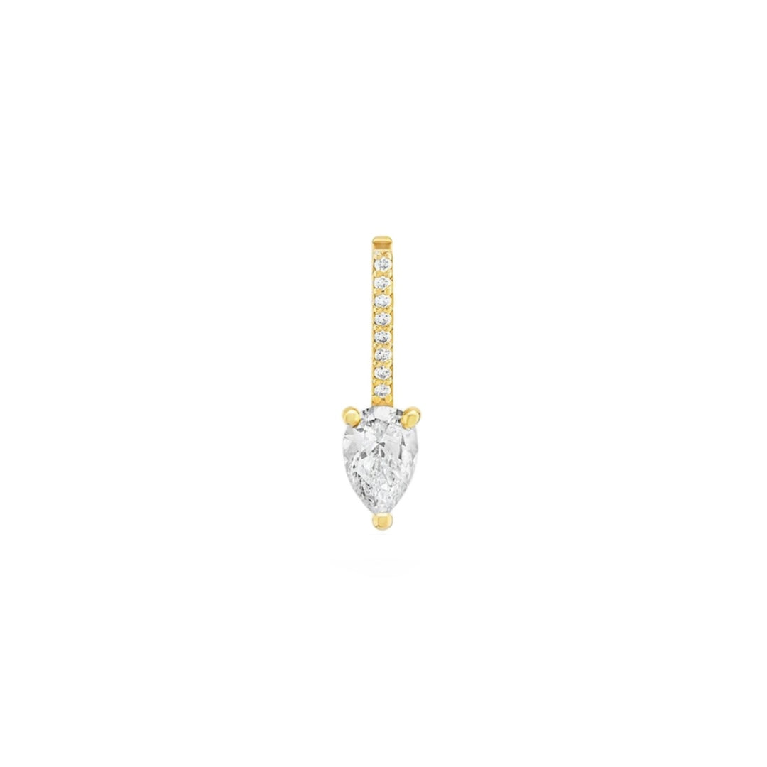 Pear Diamond Removable Pendant