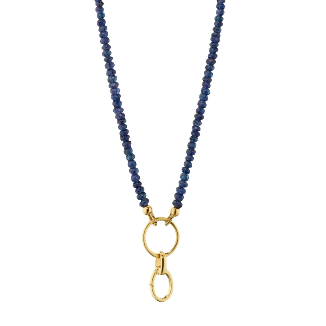 "Design Your Own" Blue Sapphire Necklace - 18"