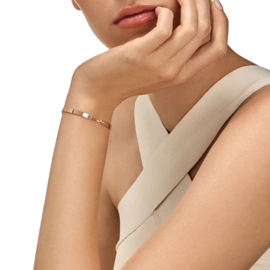 Rose Gold Monday Morning Mood 4mm Bangle