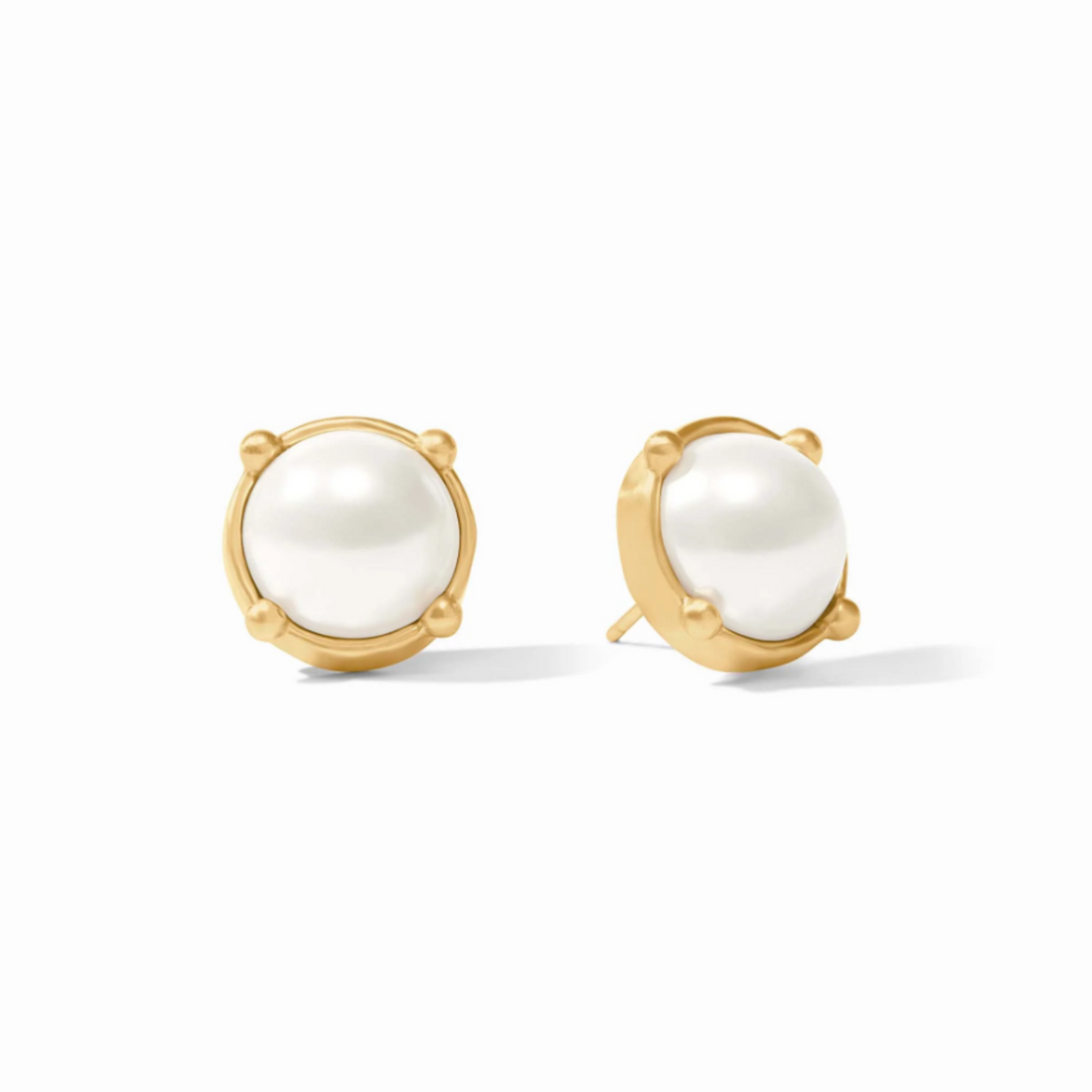 Honey Stud In Pearl