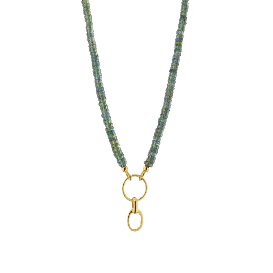 "Design Your Own" Green Sapphire Necklace - 18"